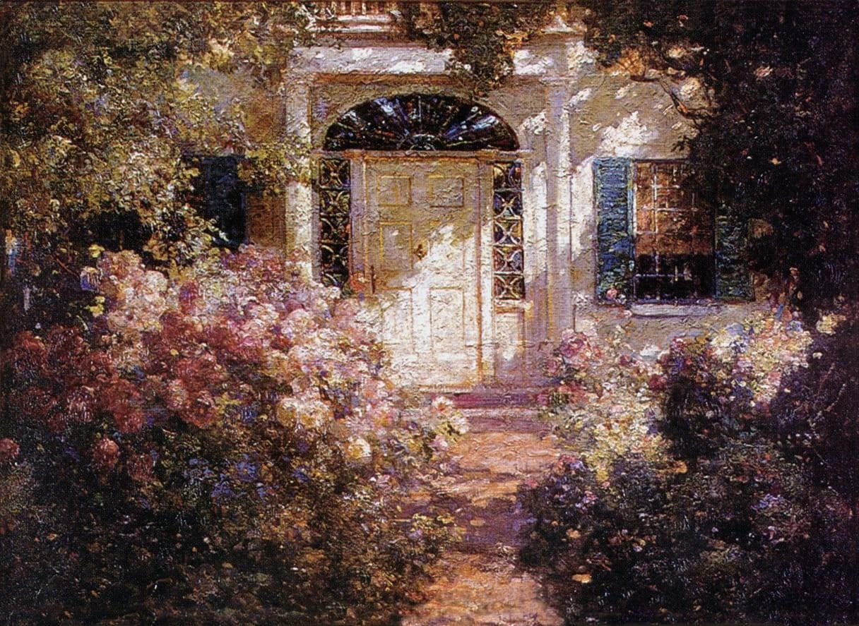 Abbott Fuller Graves-65-Porta e giardino